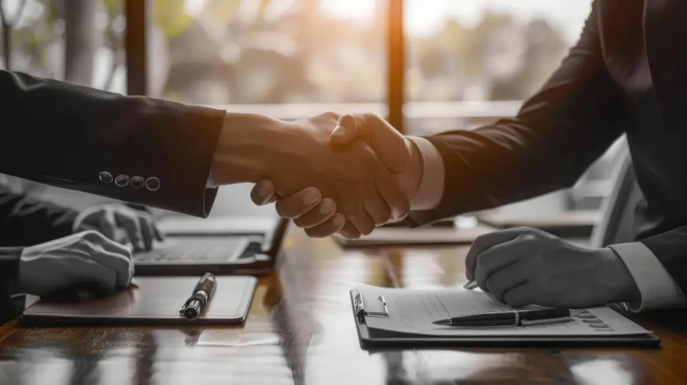 לחיצת ידיים